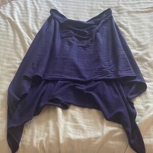 Kerisma Deep Purple Poncho sweater